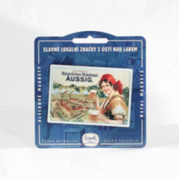 Magnet Lokale Marken -Bürgerliches Bräuhaus Aussig