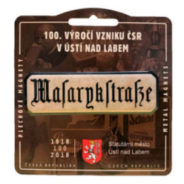 Blechmagnettafel - Masarykstraße