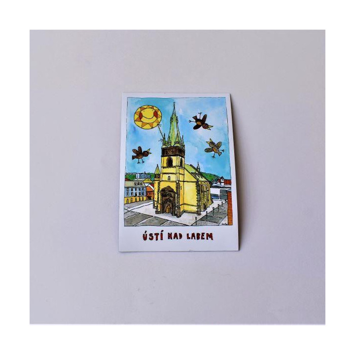 Magnet obrazkový ostrov - Kostel